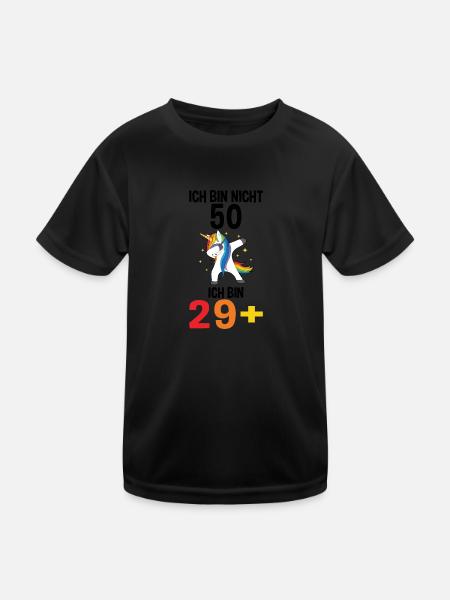 Geburtstag Geburtstagfeier dreizig Jahre alt Gesch - Kinder Funktions-T-Shirt - Schwarz - Vorne