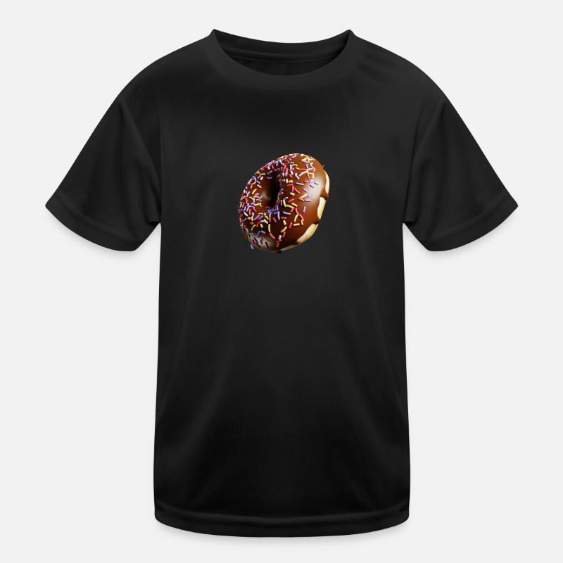 Donut 3d Kids Functional T-Shirt