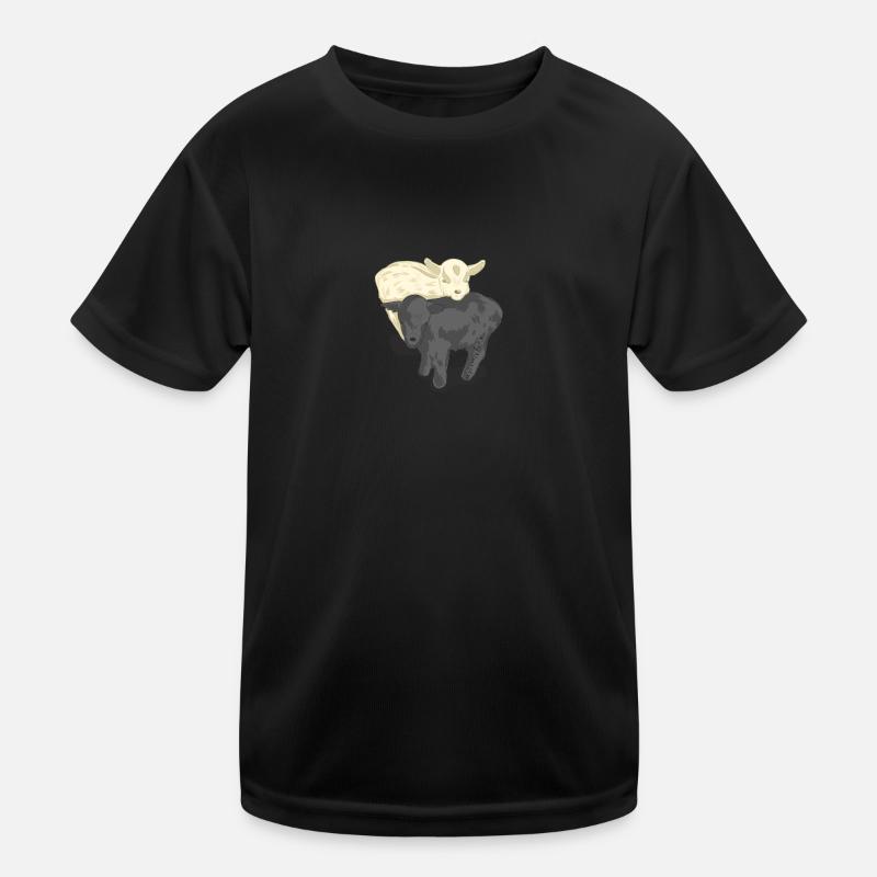 Ziegen Kinder Funktions-T-Shirt