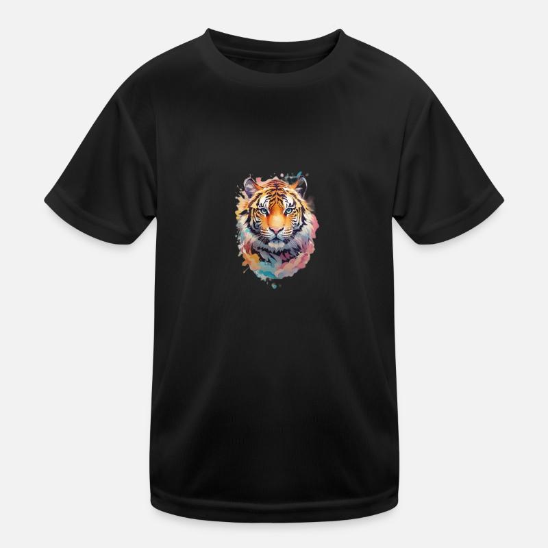 Beau lion T-shirt sport Enfant