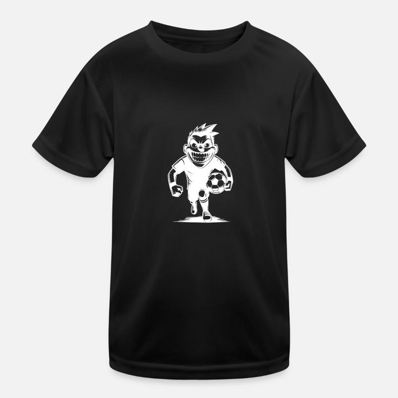 Arbitre souriant avec ballon T-shirt sport Enfant