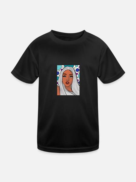 express yourself - Kids Functional T-Shirt - black - Front