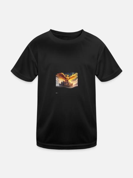 Phoenix - Kids Functional T-Shirt - black