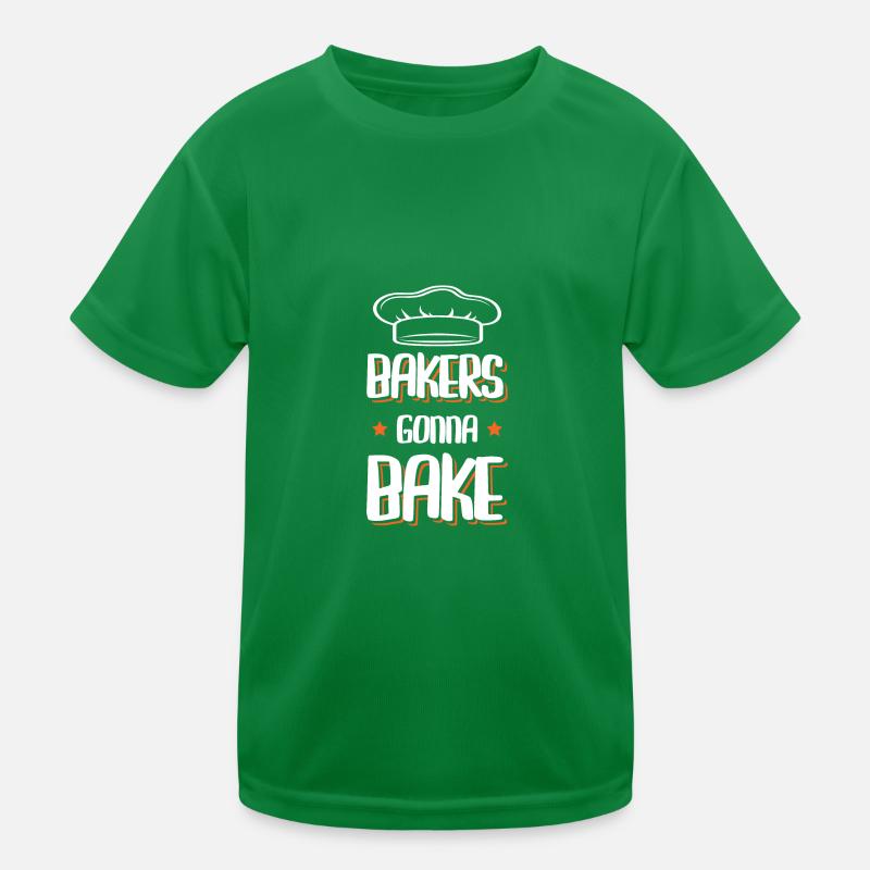 Baking Baker Kids Functional T-Shirt