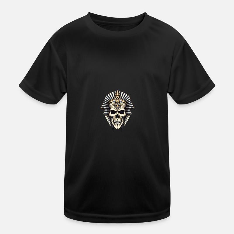 Pharaoh Skull Kids Functional T-Shirt