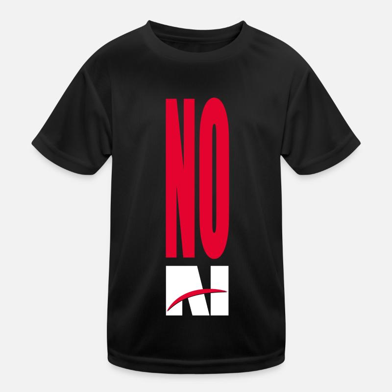 NO AI - no artificial intelligence Kids Functional T-Shirt