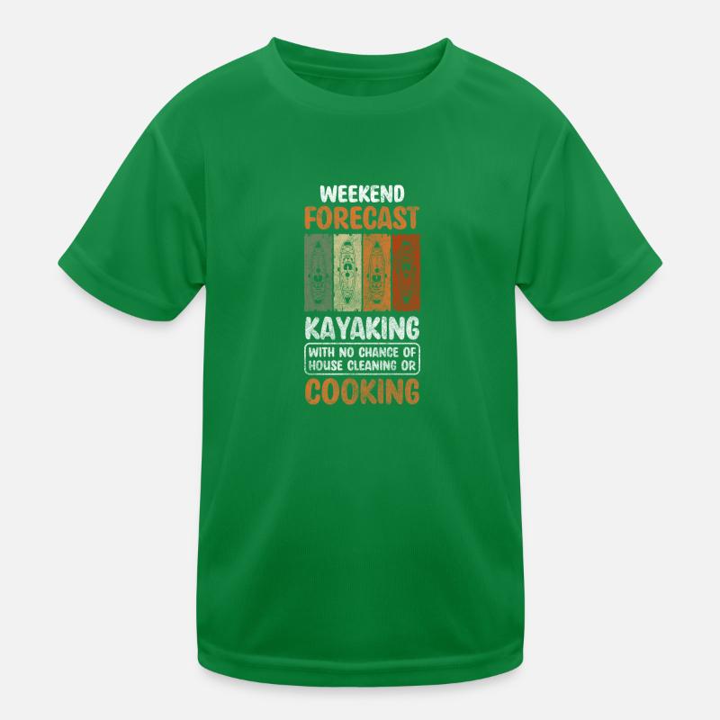 Rowing Canoe Rowing Club Kids Functional T-Shirt