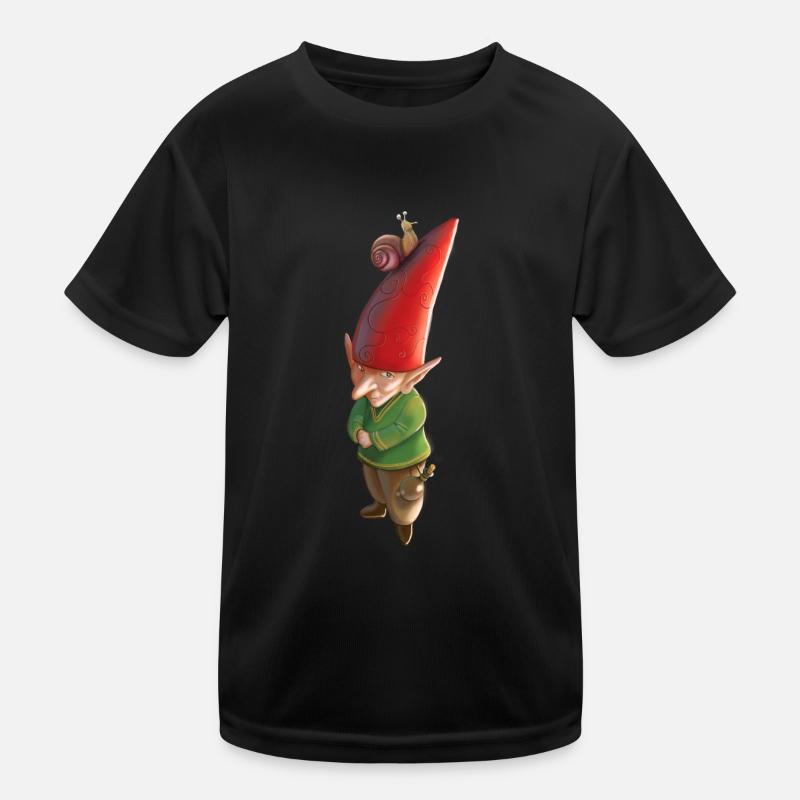 Netter kleiner Kobold Kinder Funktions-T-Shirt