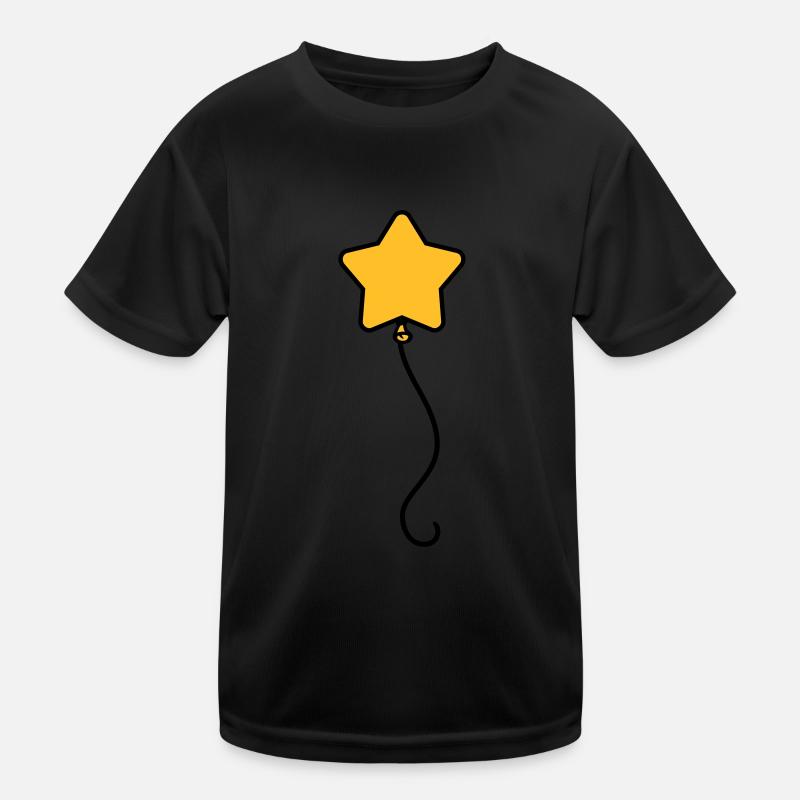Flying star Balloon Kids Functional T-Shirt