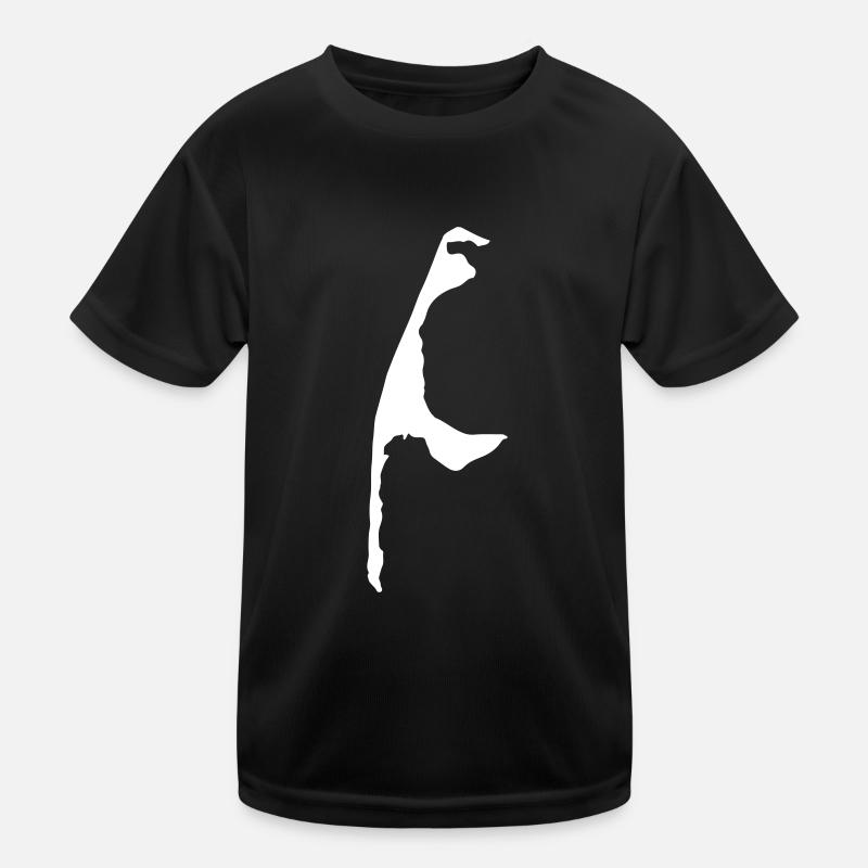 Sylt Silhouette Kinder Funktions-T-Shirt