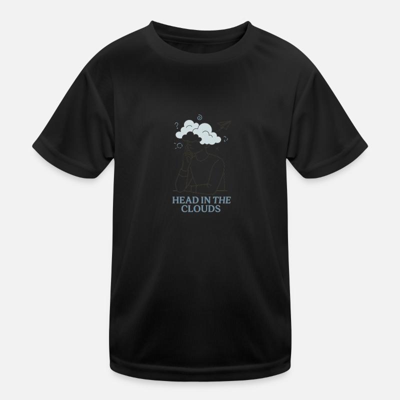 La tête dans les nuages T-shirt sport Enfant