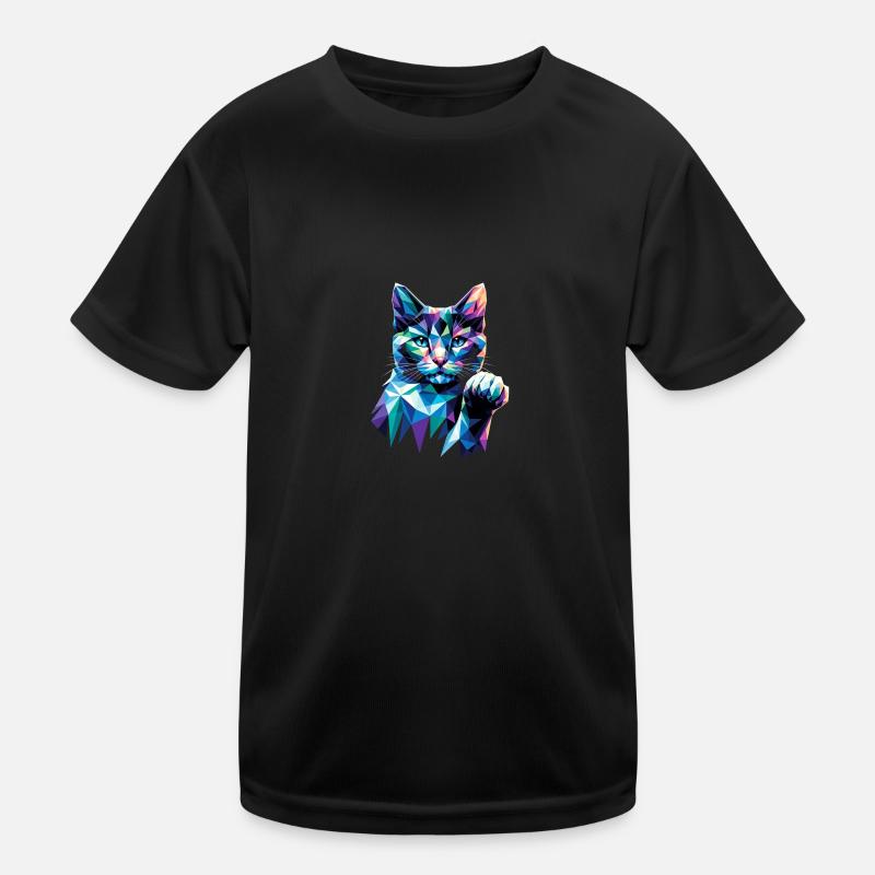 Cat Kids Functional T-Shirt