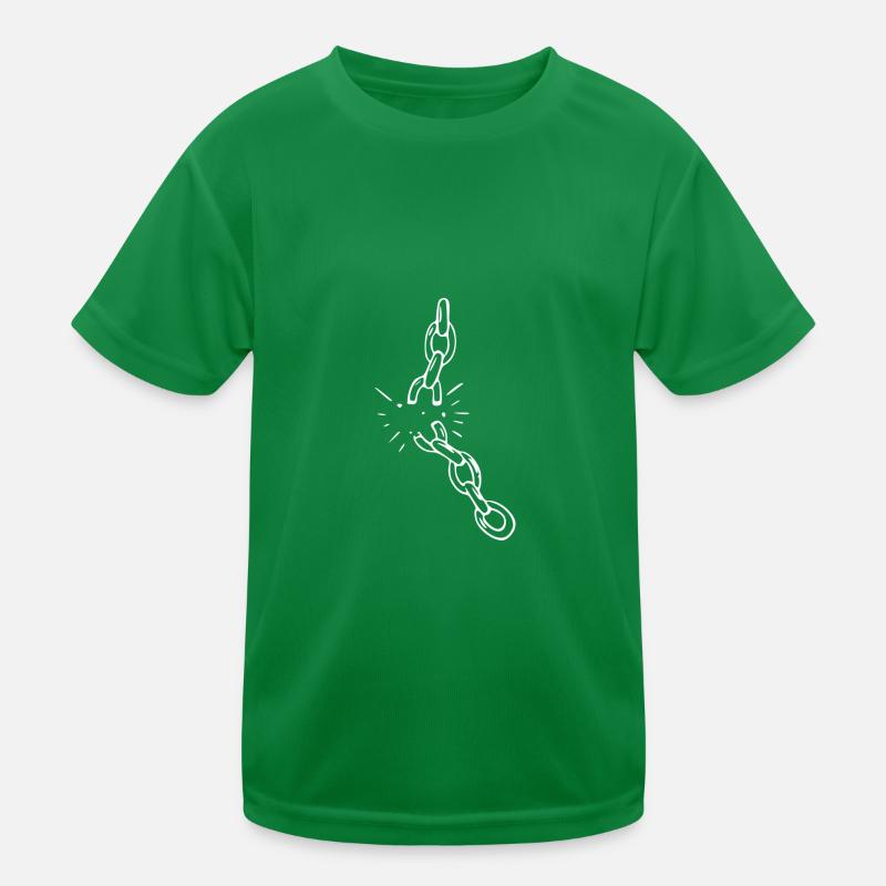 Chain Break Blast Freedom Life Kids Functional T-Shirt