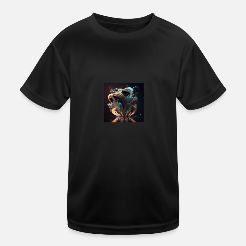 Art numérique Abstrait n°1 T-shirt sport Enfant