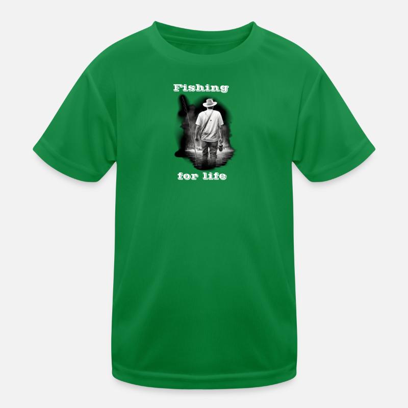 Pêche à la vie blanche T-shirt sport Enfant