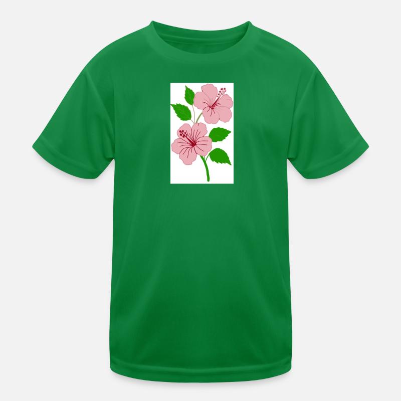 Hibiscus T-shirt sport Enfant