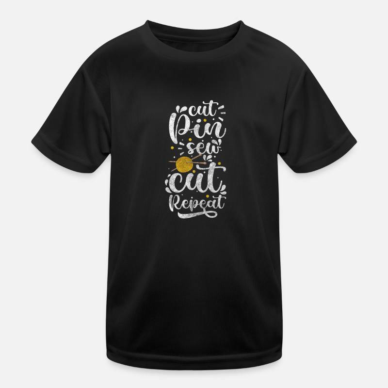 Tailor Thread Sewing Seamstress Kids Functional T-Shirt