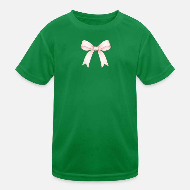 cute bow Kids Functional T-Shirt