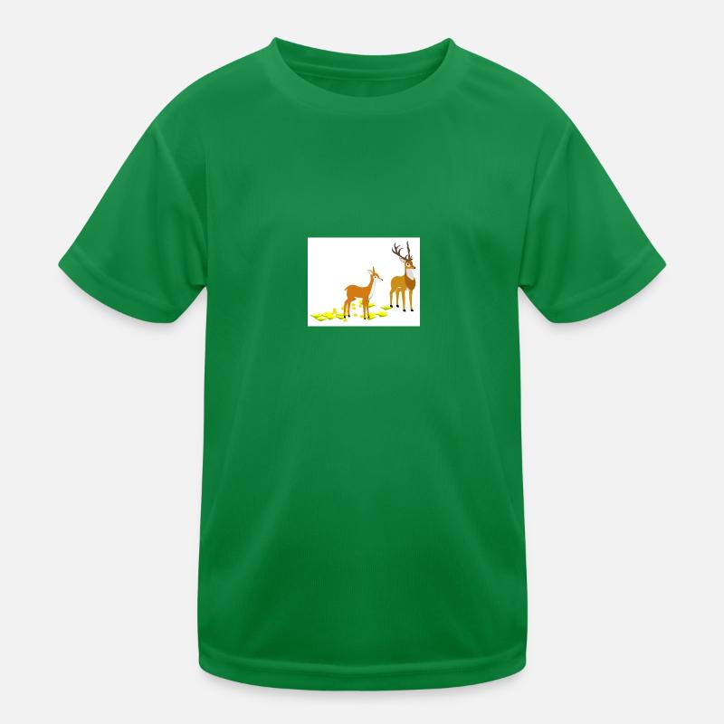 Chevreuils et cerfs T-shirt sport Enfant