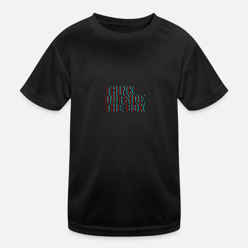 Think outside the box Kids Functional T-Shirt