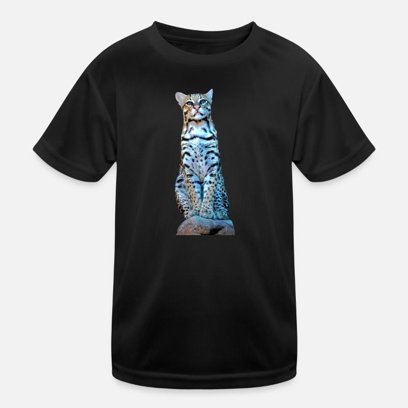 Ozelot Kinder Funktions-T-Shirt
