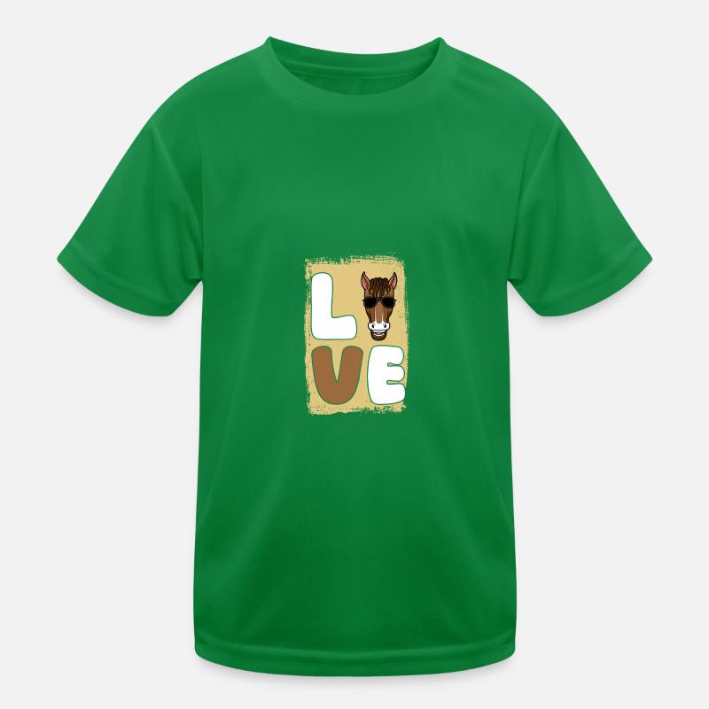 Monter à cheval T-shirt sport Enfant