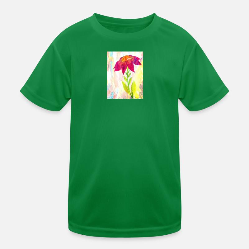 Eine Blume Kinder Funktions-T-Shirt