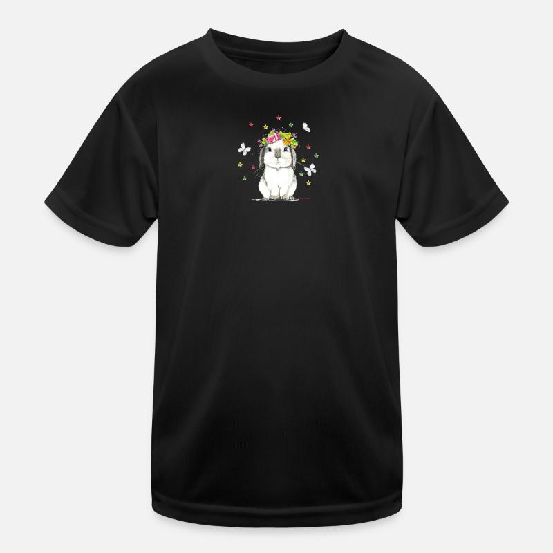 Flower Power Kinder Funktions-T-Shirt