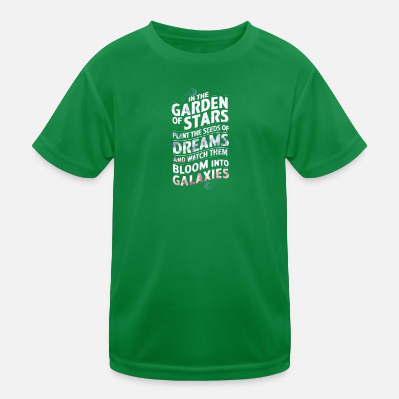 Citation de motivation cosmique T-shirt sport Enfant