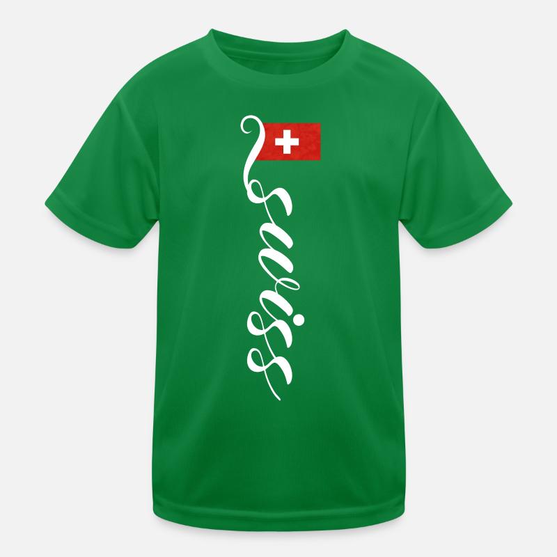 Suisse T-shirt sport Enfant