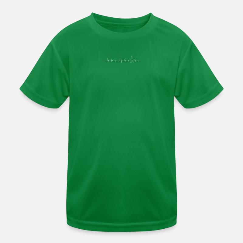 Pulse-Tanz-Silhouette Kinder Funktions-T-Shirt