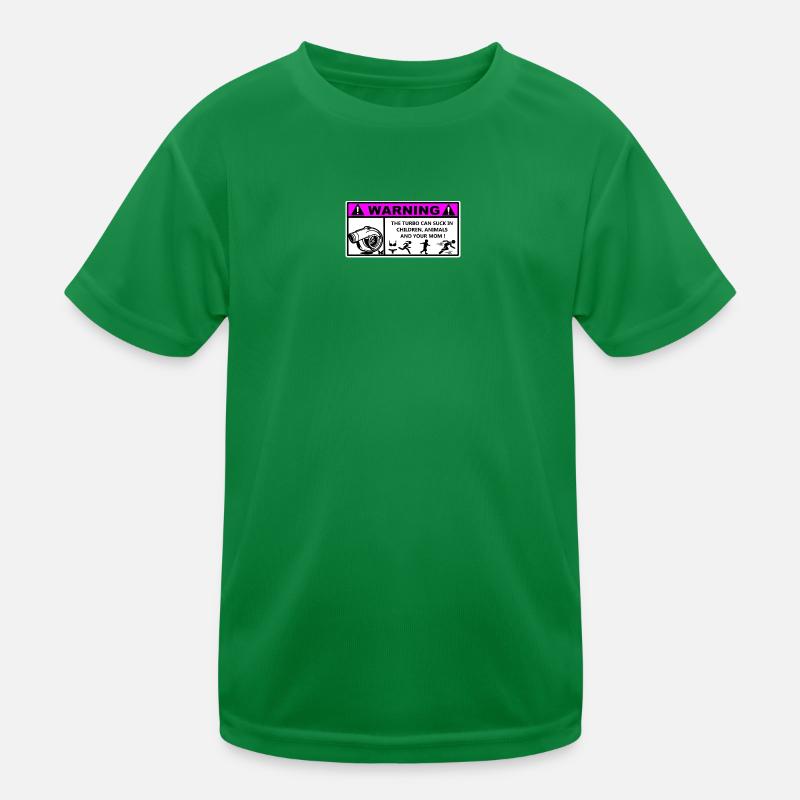 Turbo Kinder Funktions-T-Shirt