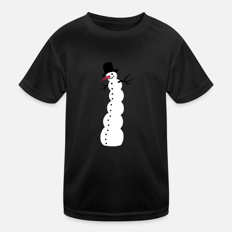 snowman Kids Functional T-Shirt