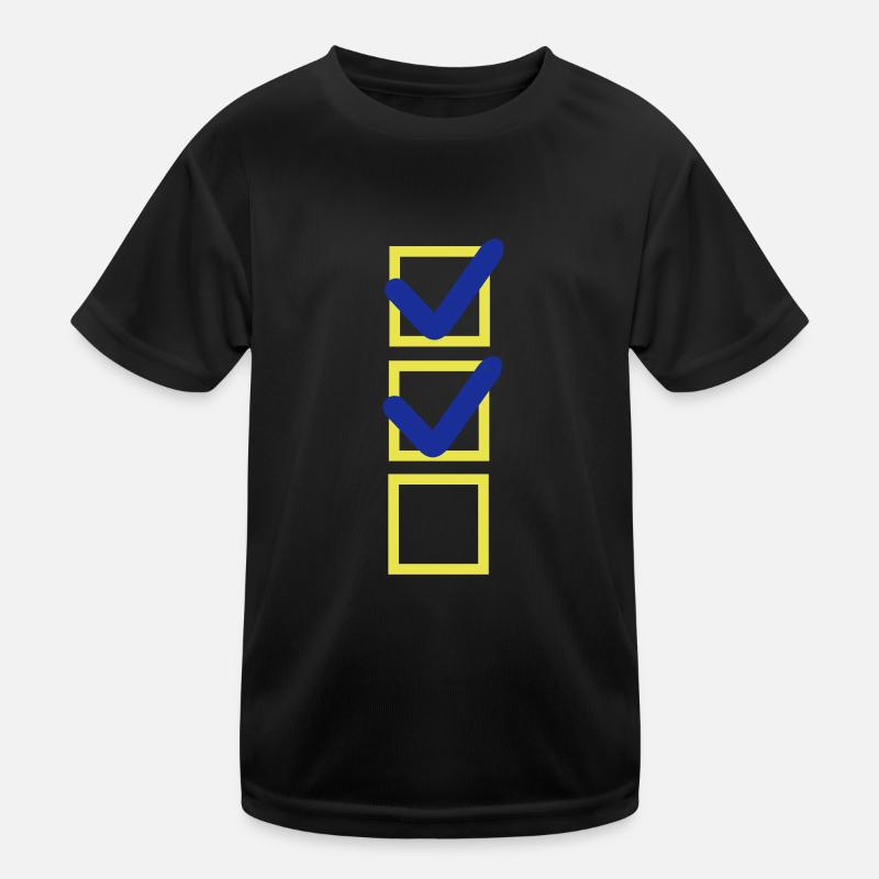 Check - ok Kids Functional T-Shirt