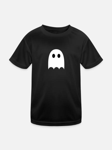 ghost - Kids Functional T-Shirt - black