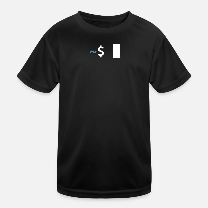Linux Shell Command Kinder Funktions-T-Shirt