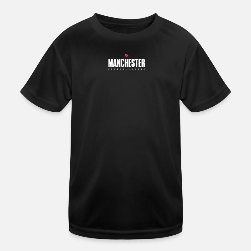 Manchester Kinder Funktions-T-Shirt