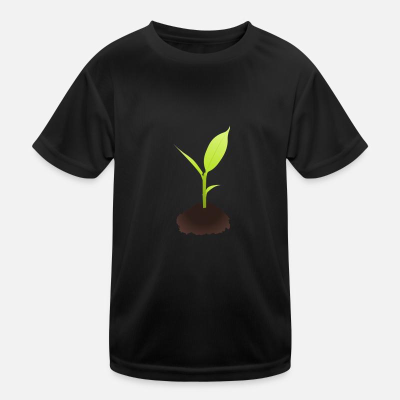 Sprout illustration Kids Functional T-Shirt