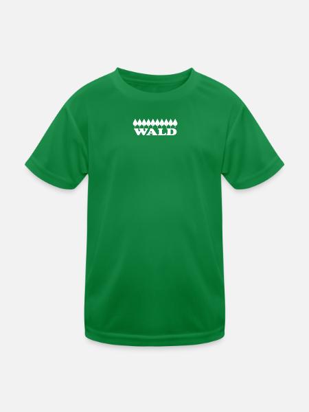 FOREST - Kids Functional T-Shirt - kelly green - Front