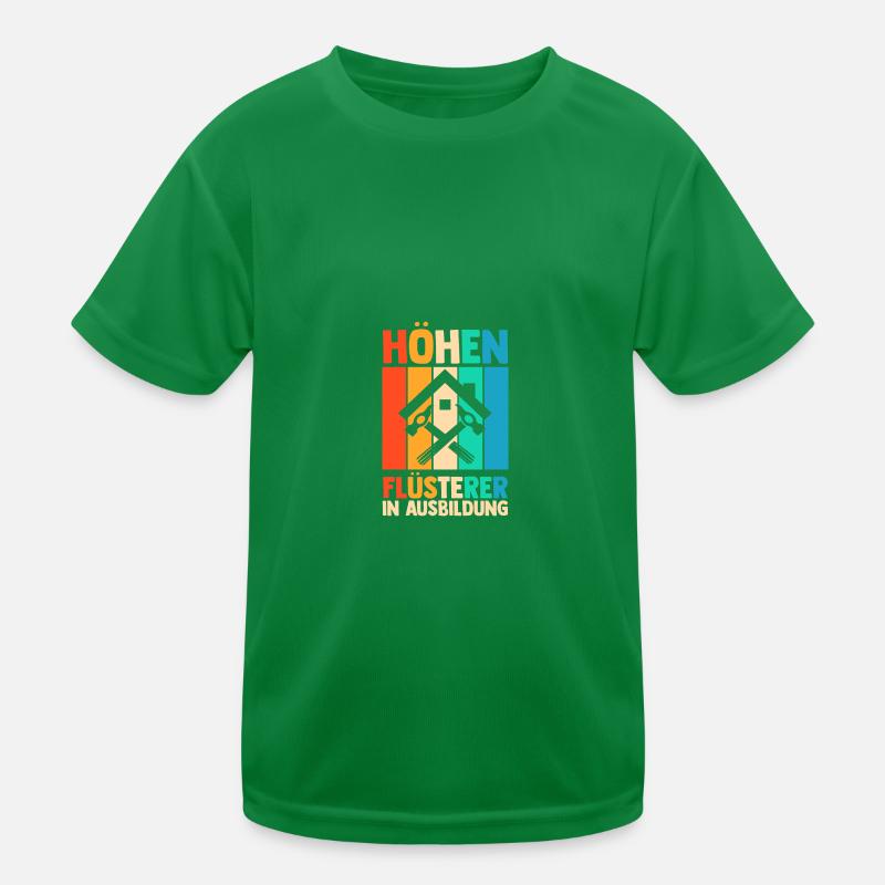 Roofing training apprentice Auzbi roofer Kids Functional T-Shirt