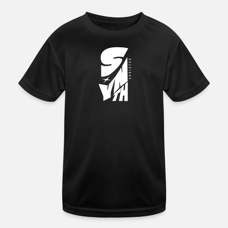 Synth Addicted Synthesizer Modular Kinder Funktions-T-Shirt