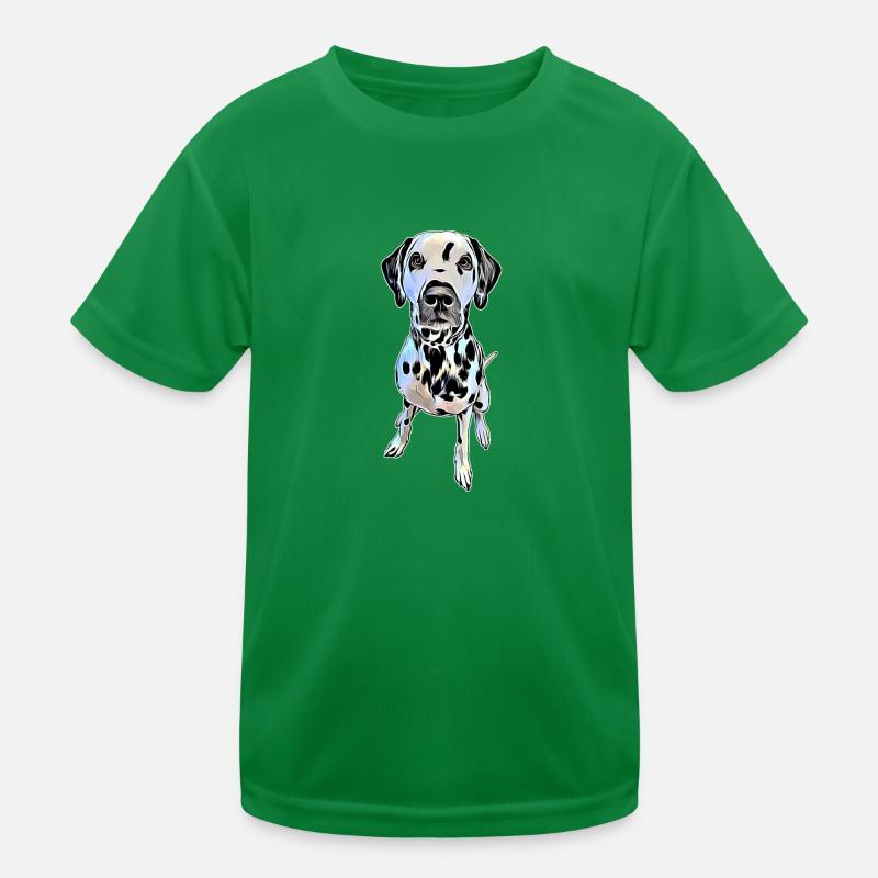 Dalmatian Kids Functional T-Shirt
