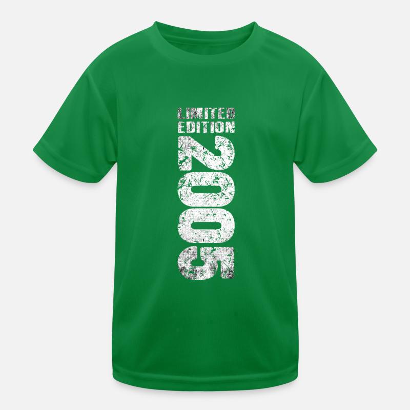 Édition limitée 2005 18e anniversaire T-shirt sport Enfant