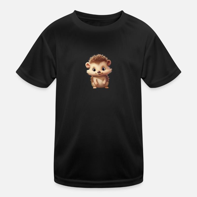 Hérisson mignon pour bébés et enfants T-shirt sport Enfant