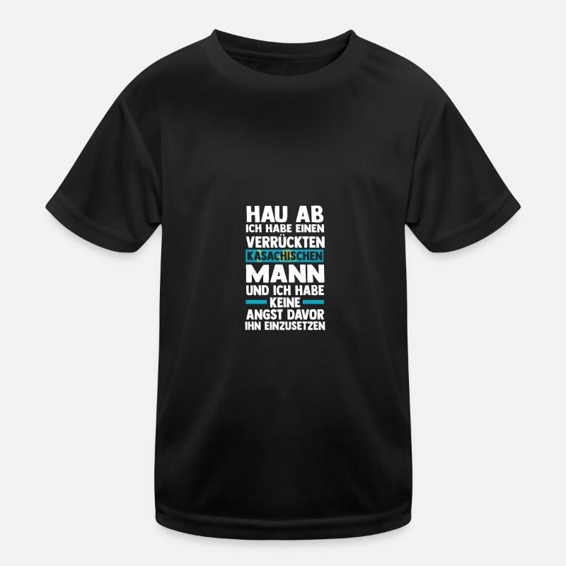 Kasachen Kasachstan Kinder Funktions-T-Shirt