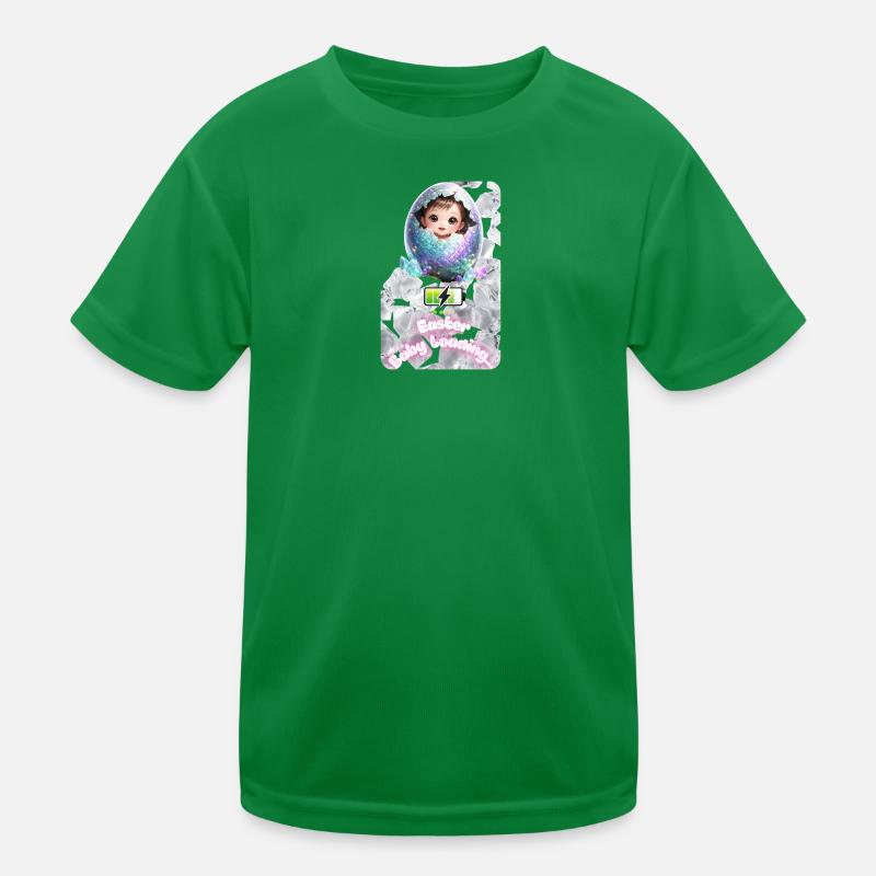 Explosion des œufs de bébé de Bourgeon de Pâques T-shirt sport Enfant