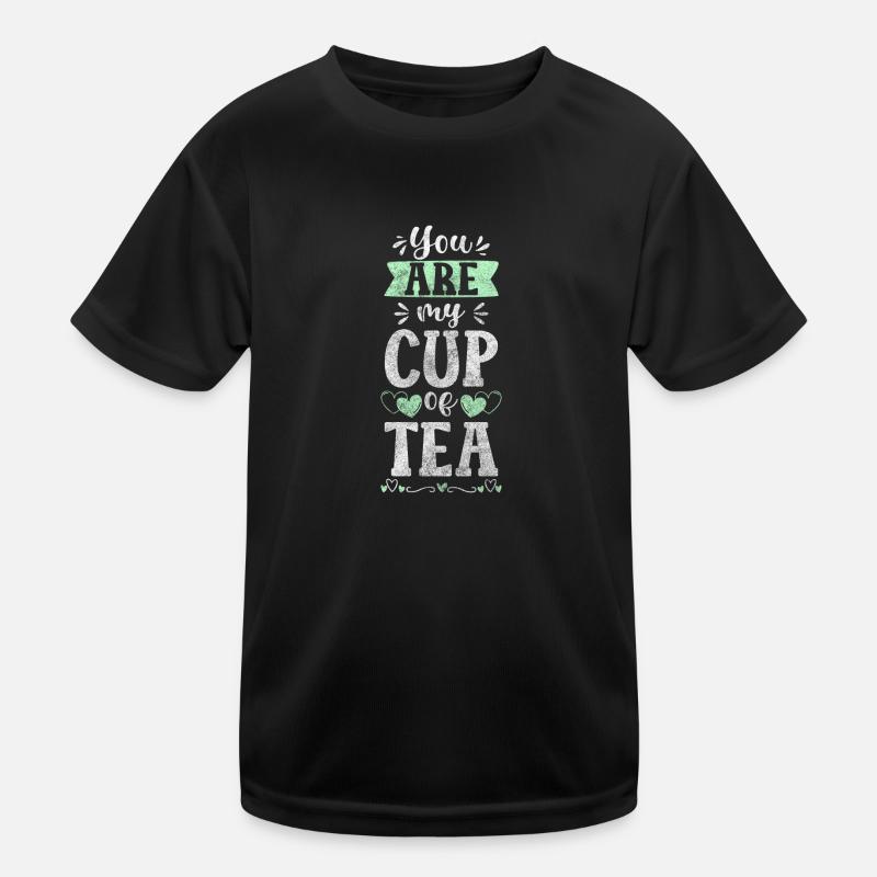 Tea Drinker Time Out Nature Tea Time Kids Functional T-Shirt