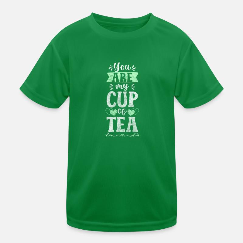 Tea Drinker Time Out Nature Tea Time Kids Functional T-Shirt