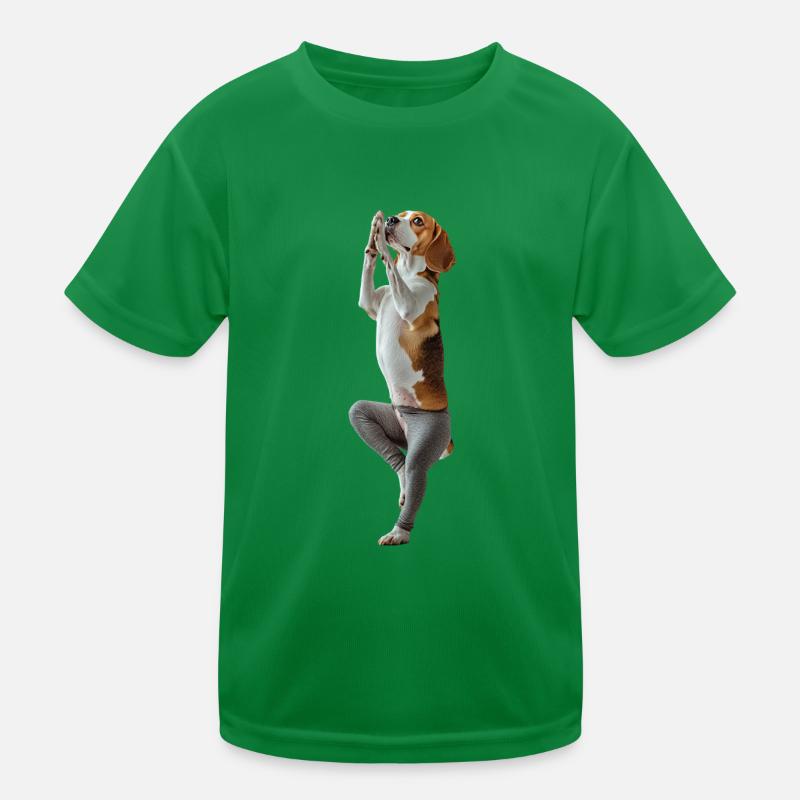 Beagle Kinder Funktions-T-Shirt