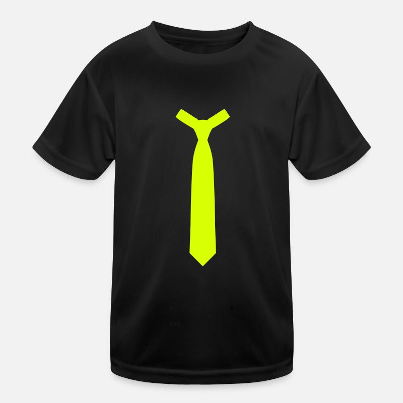 Krawatte Kinder Funktions-T-Shirt